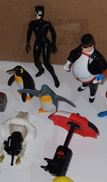 Batman Catwomen Penguin Group Vintage Used