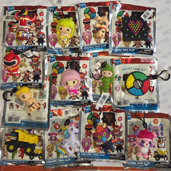 Hasbro Figural Bag Clips Series 2 And 4