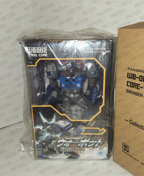 FansProject Exclusive Warbot Steel Core Trailer And Figure Transformers