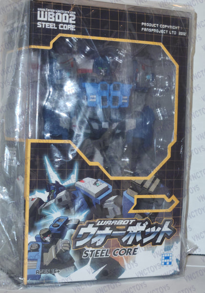 FansProject Exclusive Warbot Steel Core Trailer And Figure Transformers