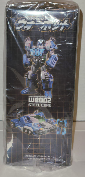 FansProject Exclusive Warbot Steel Core Trailer And Figure Transformers