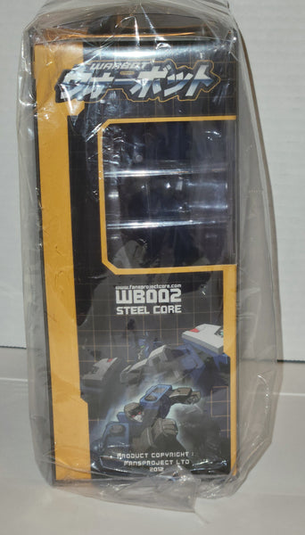 FansProject Exclusive Warbot Steel Core Trailer And Figure Transformers