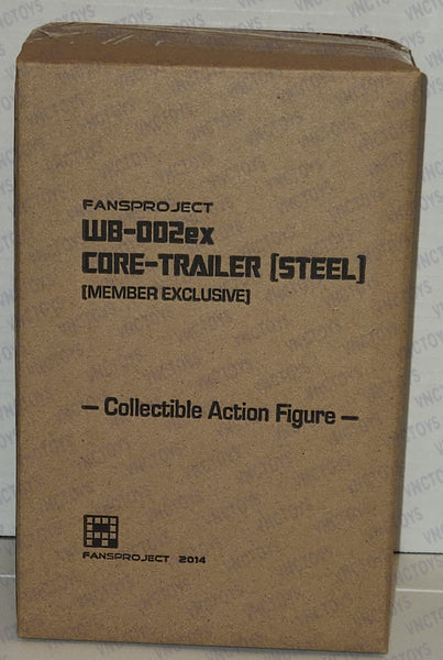 FansProject Exclusive Warbot Steel Core Trailer And Figure Transformers