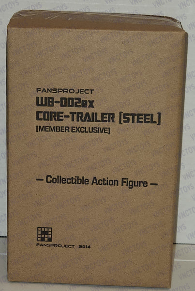 FansProject Exclusive Warbot Steel Core Trailer And Figure