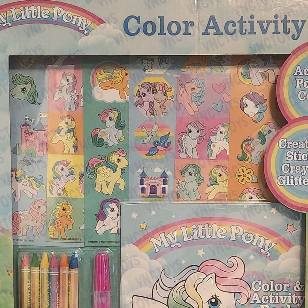 My Little Pony Retro G1 Large Activity Set
