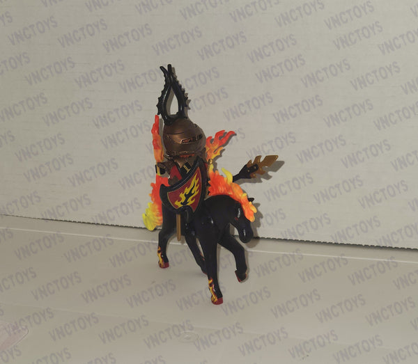 Playmobil 9882 Fire Horse And Rider New Unopened