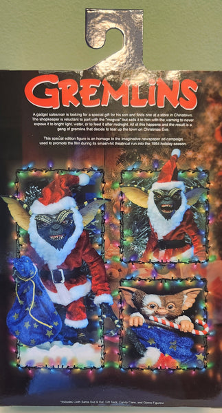 Gremlins 7 Inch Santa Stripe With Gizmo