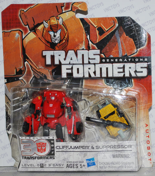 Cliffjumper Suppressor Generations Legend Transformers Set