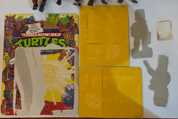 Teenage Mutant Ninja Turtles TMNT Vintage Soft Head Lot