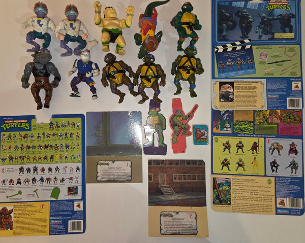 Teenage Mutant Ninja Turtles TMNT Vintage Soft Head Lot