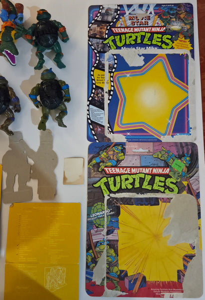 Teenage Mutant Ninja Turtles TMNT Vintage Soft Head Lot