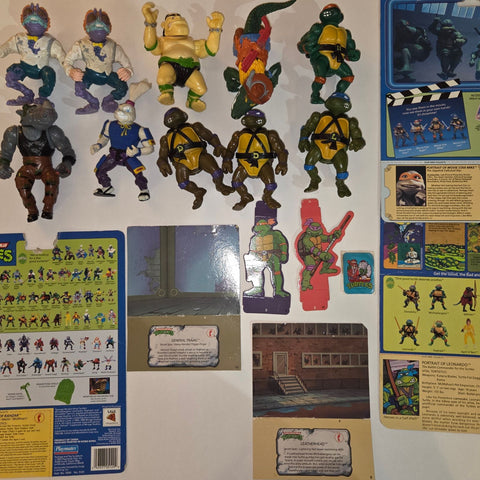 Teenage Mutant Ninja Turtles TMNT Vintage Soft Head Lot