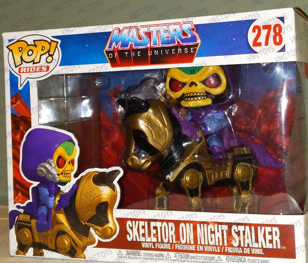 Skeletor And Night Stalker POP Ride Masters Of The Universe