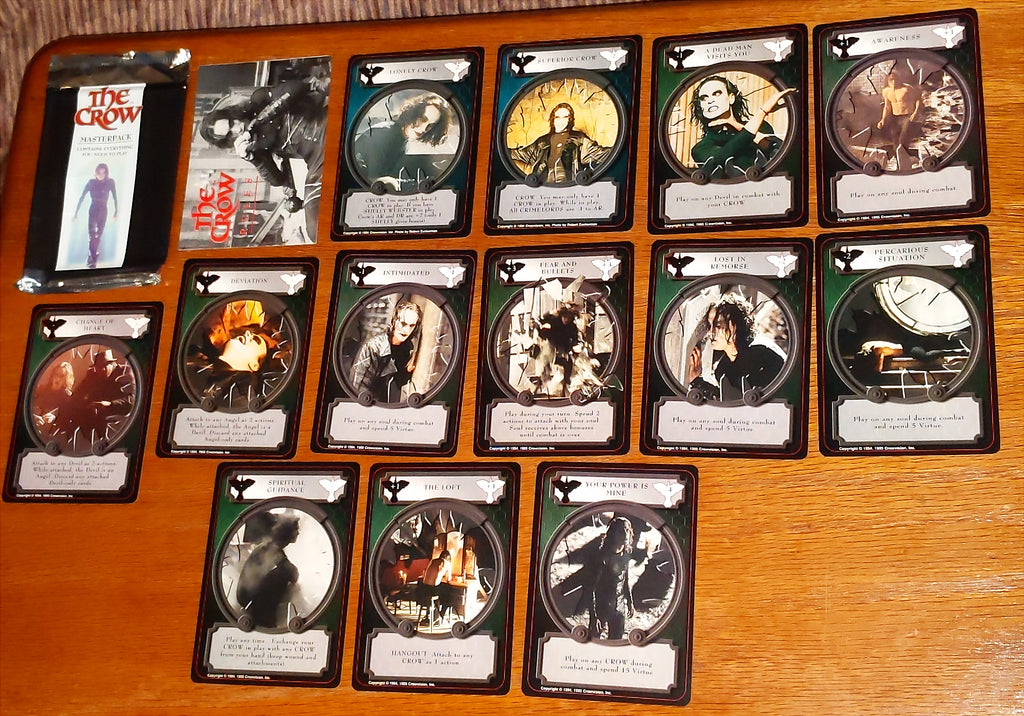 The Crow Vintage Card Game 11 Brandon Lee Cards