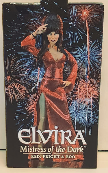 Elvira Mistress Of The Dark 8 Inch Red Dress