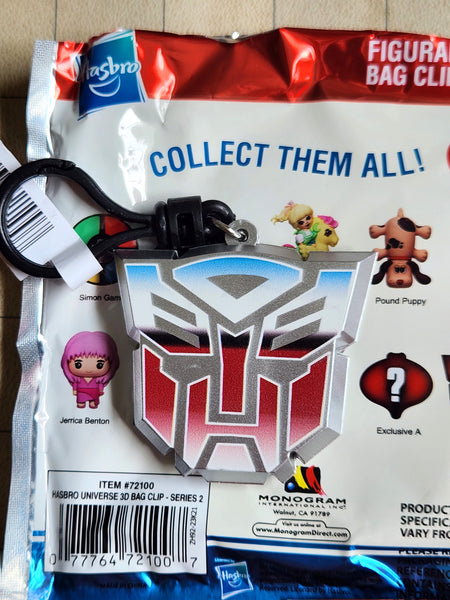 Hasbro Figural Bag Clips Series 2 And 4