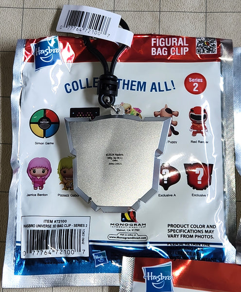 Hasbro Figural Bag Clips Series 2 And 4