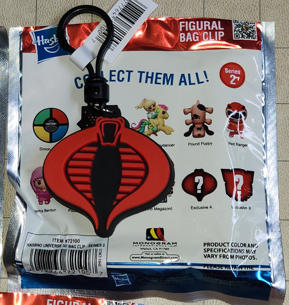 Hasbro Figural Bag Clips Series 2 And 4