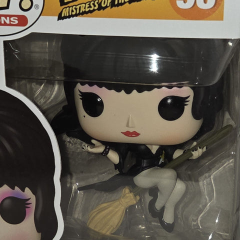 Elvira Mistress Of The Dark Broom Witch Halloween 2025