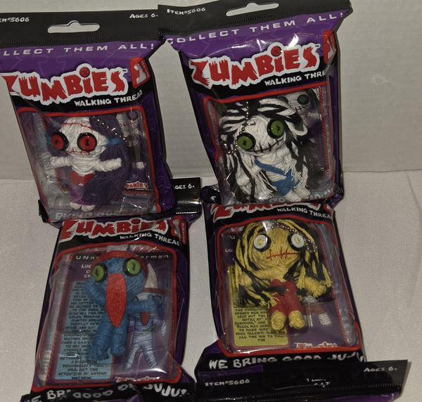 The Zumbies Walking Threads Yarn Zombie Dolls