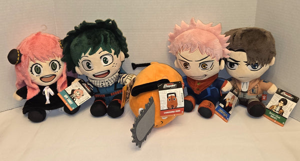 Total Anime 8 Inch Plush Characters