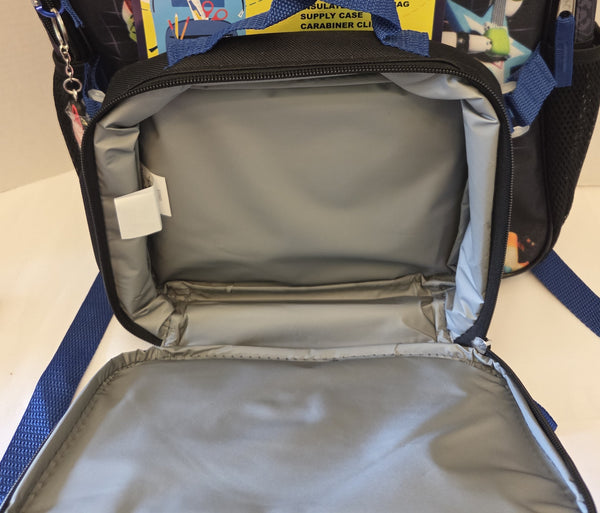 FNAF Five Nights At Freddy's Backpack Lunch Bag Set