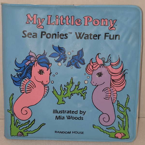 Sea Pony Bath Book My Little Pony Vintage Used