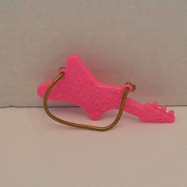 Hot Pink Rockin Beat Guitar Brush My Little Pony Vintage Used