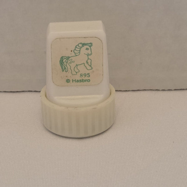 Small White Ink Stamp My Little Pony Vintage Used