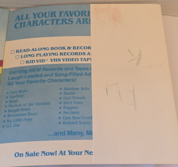 Picnic At Paradise Estate Book My Little Pony Vintage Used