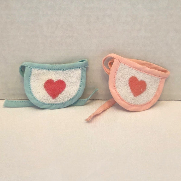 Baby Bib Blue Pink My Little Pony Vintage Used