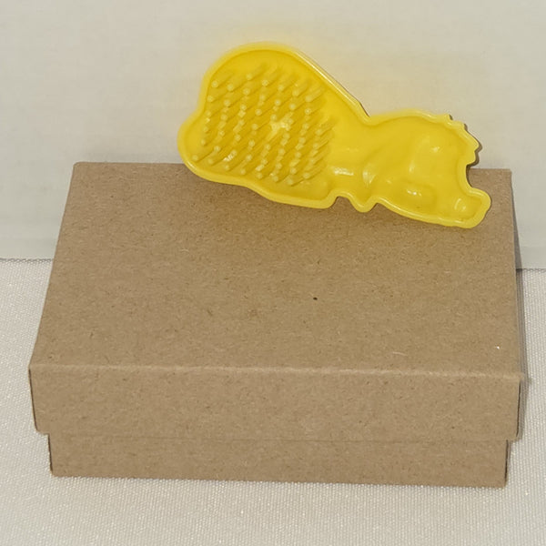 Big Brother Yellow Dog Brush My Little Pony Vintage Used