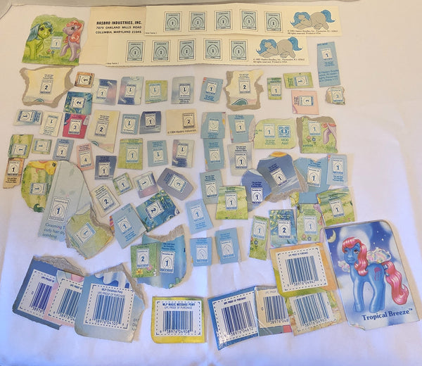 Hasbro Special Mailed Out Pony Points My Little Pony Vintage Used