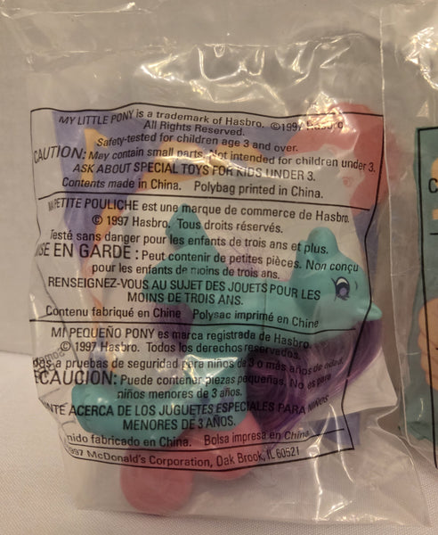 My Little Pony Vintage G2 McDonald's Minis Ivy Sundance Light Heart Used