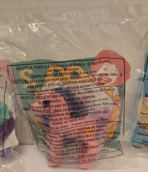My Little Pony Vintage G2 McDonald's Minis Ivy Sundance Light Heart Used