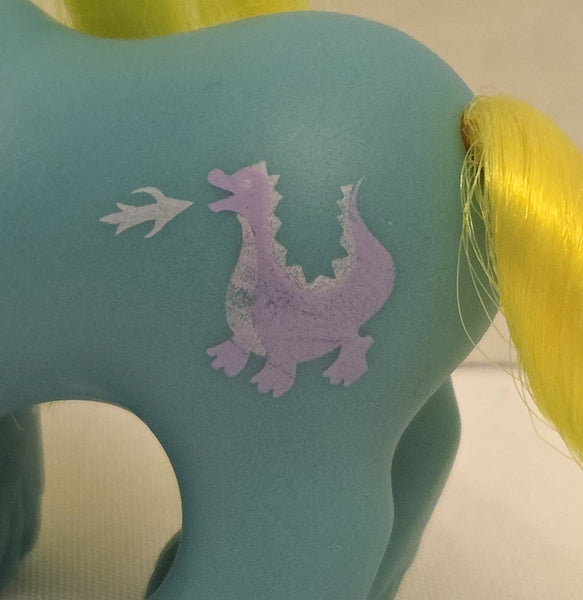 Baby Ribs Peek A Boo My Little Pony Vintage Used