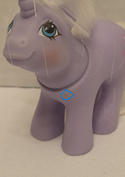 Baby Noddins Peek A Boo My Little Pony Vintage Used