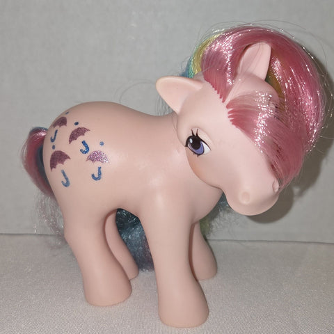 Parasol Rainbow Pony My Little Pony Vintage Used