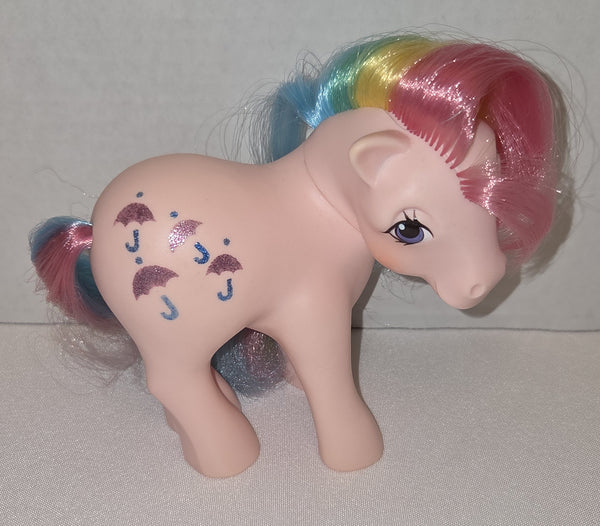 Parasol Rainbow Pony My Little Pony Vintage Used