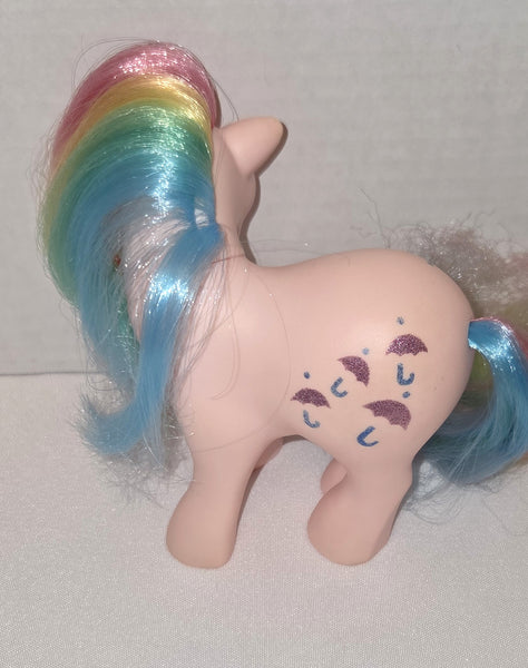 Parasol Rainbow Pony My Little Pony Vintage Used