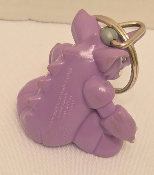 Nidoking Keyhain Burger King Vintage Pokemon Used