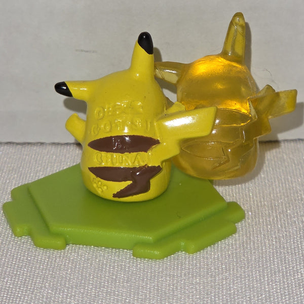 Pikachu Full Color Stadium Bandai Gashapon Vintage Pokemon Used
