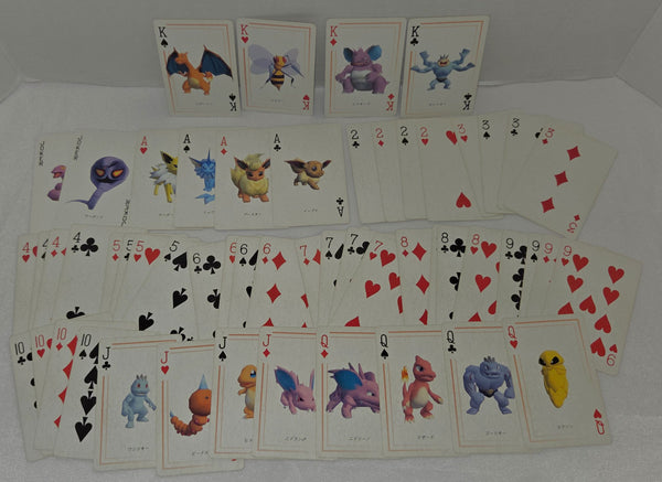 Pokemon Playing Cards Charizard Red 1998 Vintage Used
