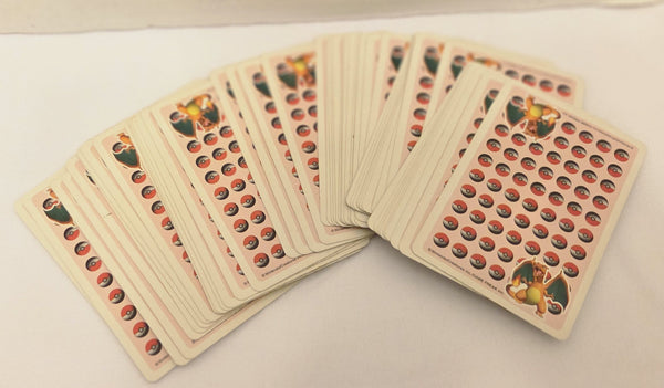 Pokemon Playing Cards Charizard Red 1998 Vintage Used