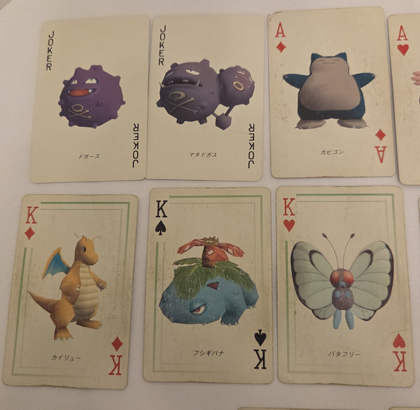 Pokemon Playing Cards Venusaur Green 1998 Vintage Used