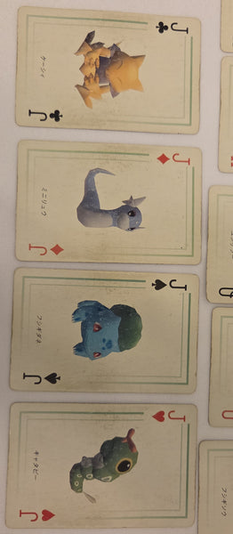 Pokemon Playing Cards Venusaur Green 1998 Vintage Used