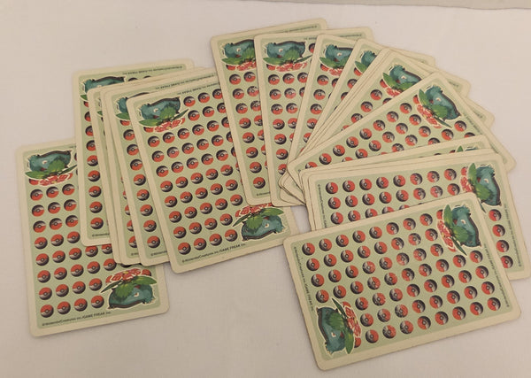 Pokemon Playing Cards Venusaur Green 1998 Vintage Used