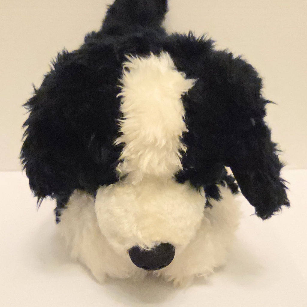 Gund Tagger #5363 Black White Border Collie Plush Used