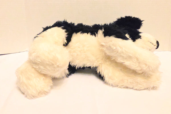 Gund Tagger #5363 Black White Border Collie Plush Used