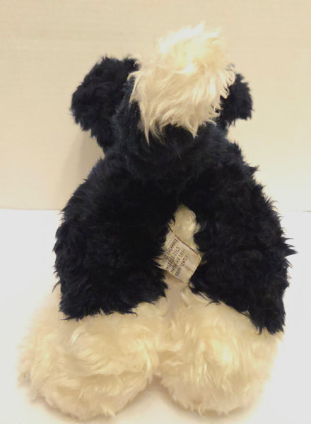 Gund Tagger #5363 Black White Border Collie Plush Used